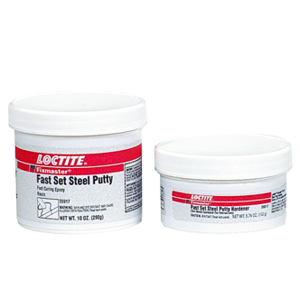 乐泰修补剂Fixmaster Fast Set Steel Putty 金属填充复合材料